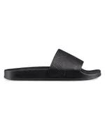 Calfskin Leather Slides