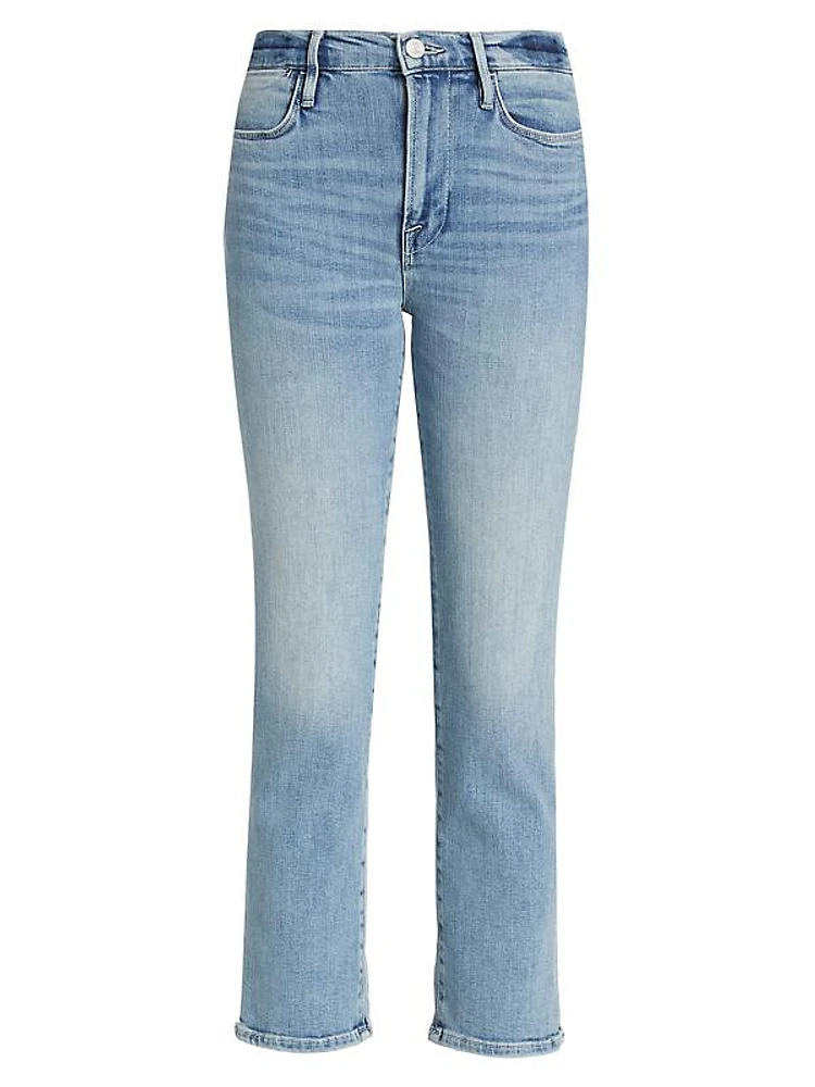 Le High Straight-Leg Jeans