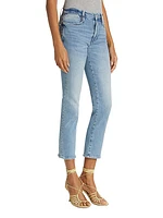 Le High Straight-Leg Jeans