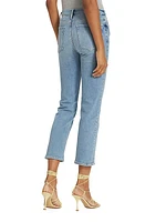 Le High Straight-Leg Jeans