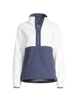 Aubree Hybrid Fleece Pullover Jacket