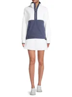 Aubree Hybrid Fleece Pullover Jacket