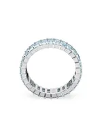 Matrix Rhodium-Plated Ring