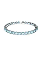 Matrix Chroma Rhodium-Plated Tennis Bracelet