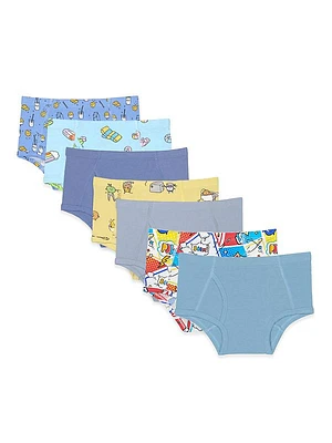 Little Boy's & Boy's Spring 7-Pack Boxer Briefs