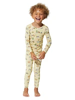 Baby's, Little Kid's & Kid's 2-Piece Love You Brunches Pajamas Set