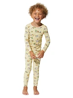 Baby's, Little Kid's & 2-Piece Love You Brunches Pajamas Set