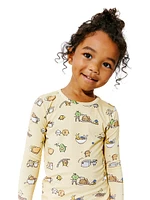 Baby's, Little Kid's & 2-Piece Love You Brunches Pajamas Set