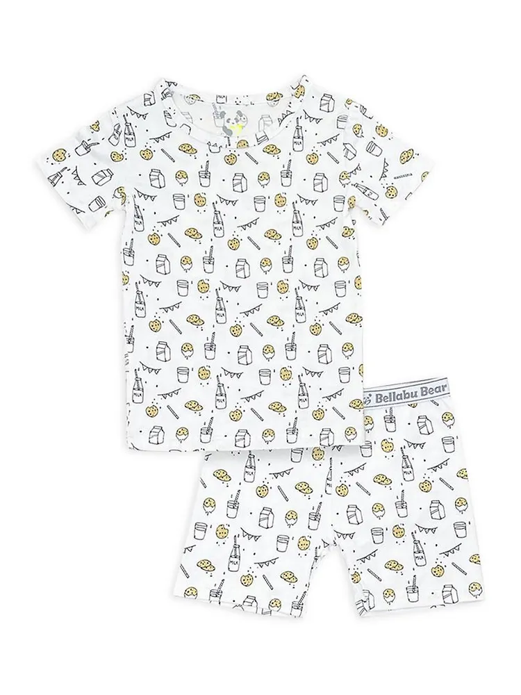 Baby's, Little Kid's & Milk Cookies T-Shirt Shorts Set