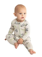 Baby's & Little Kid's Panda Bamboo Convertible Footie