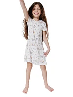 Baby Girl's & Little Girl's Pinata Print Nightgown