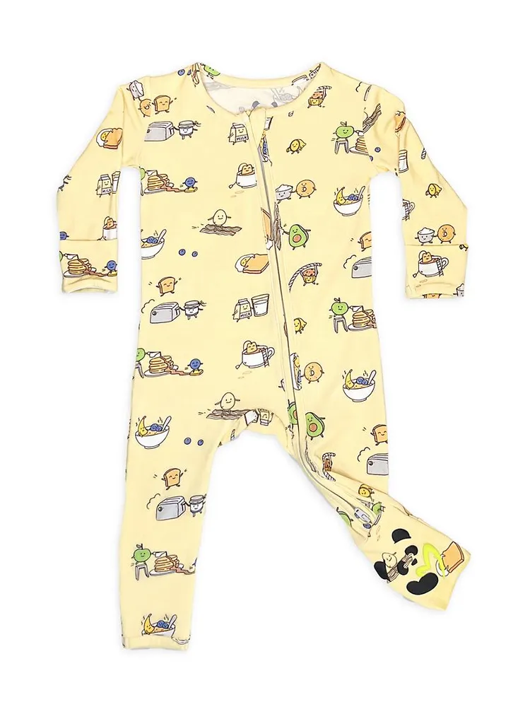 Baby's & Little Kid's Love You Brunches Convertible Footie