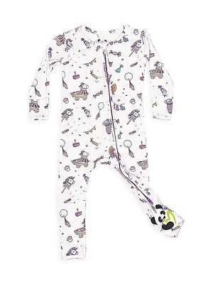 Baby Girl's & Little Girl's Pinata Print Convertible Footie