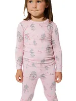 Baby Girl's, Little Girl's & Dreamcatcher Print Pajamas Set