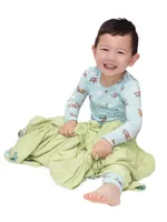 Baby Boy's & Little Vintage Airplanes Long-Sleeve Shirt Pants Pajama Set