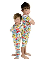 Baby Boy's, Little Boy's & Boy's Comic Hero T-Shirt & Shorts Pajama Set