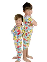 Baby Boy's, Little Boy's & Comic Hero T-Shirt Shorts Pajama Set