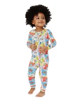 Baby Boy's & Little Comic Hero Convertible Footie