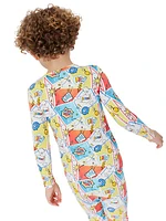 Baby Boy's, Little Boy's & Boy's Comic Hero Long-Sleeve Shirt & Pants Pajama Set