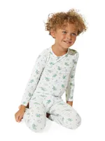 Baby Boy's & Little Dragon Long-Sleeve Shirt Pants Pajama Set