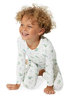 Baby Boy's & Little Boy's Dragon Long-Sleeve Shirt & Pants Pajama Set