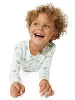 Baby Boy's & Little Dragon Long-Sleeve Shirt Pants Pajama Set