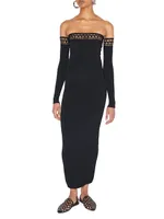 Vienne Strapless Cut-Out Maxi Dress