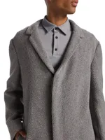 Cahmere & Wool-Blend Overcoat