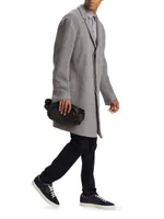 Cahmere & Wool-Blend Overcoat