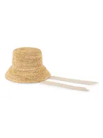 The Inca Raffia Bucket Hat