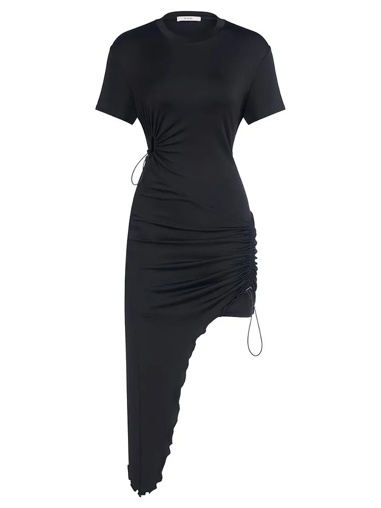 Brielle Drawstring T-Shirt Dress