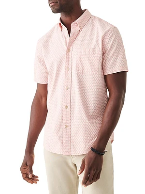 Stretch Playa Button-Down Shirt