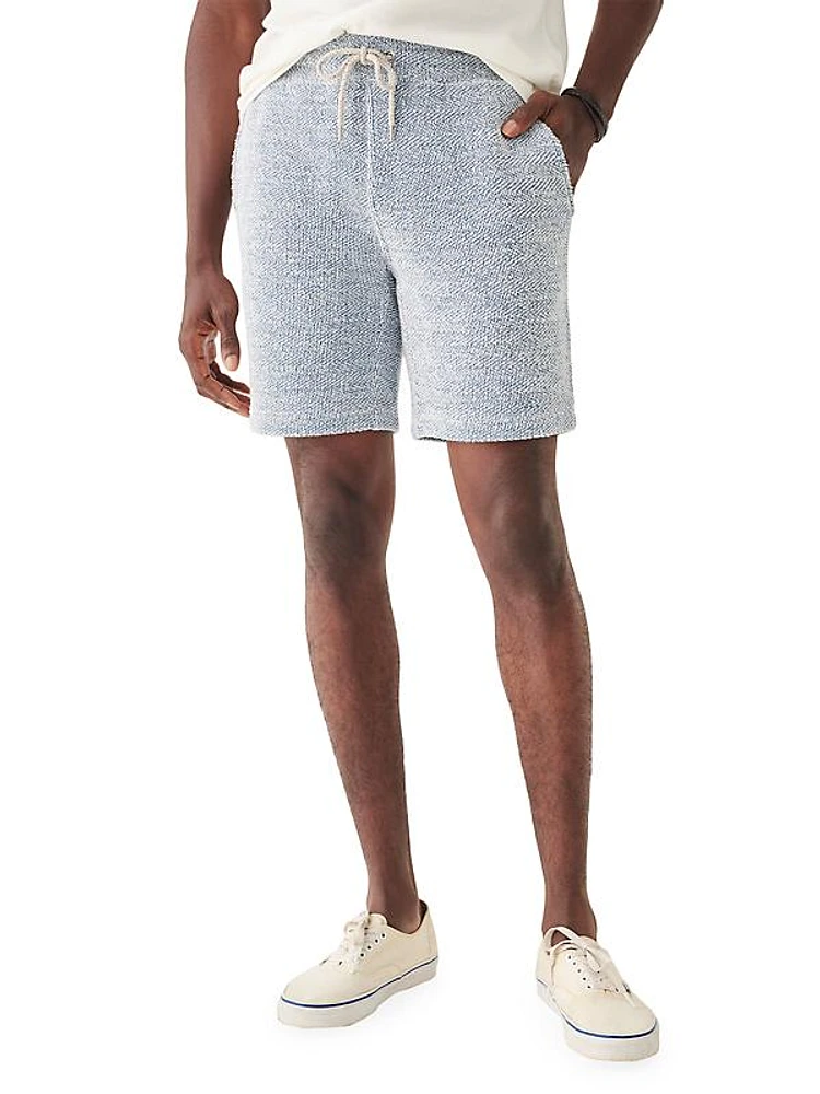 Whitewater Cotton-Blend Sweat Shorts