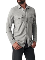 Legend Knit Button-Up Shirt