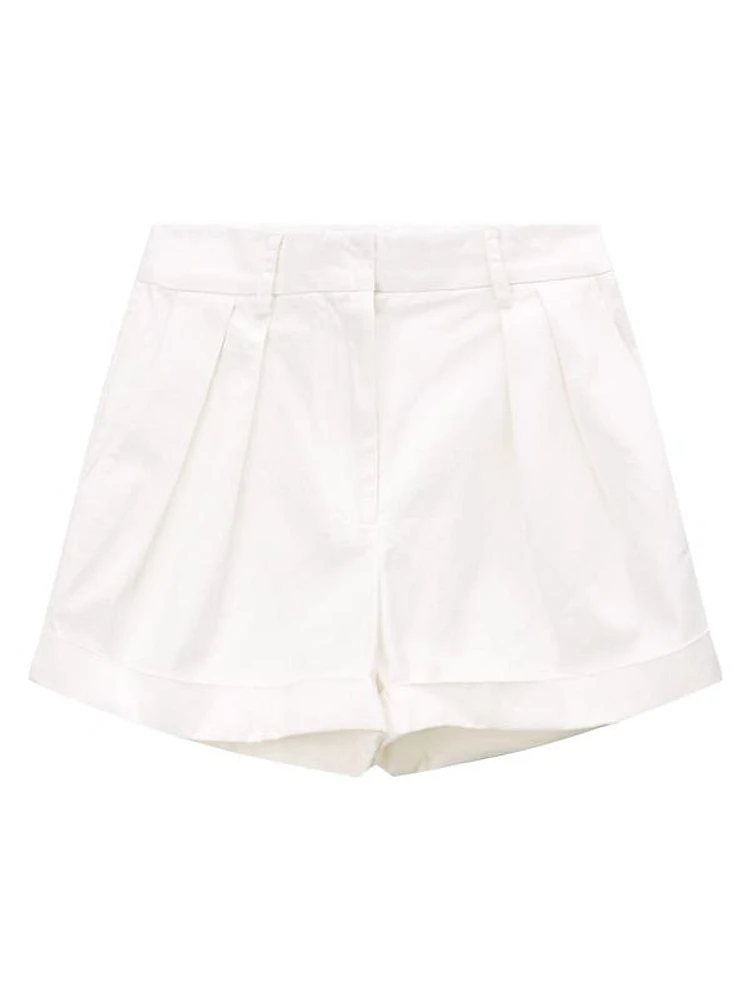 Luisa Pleated Shorts