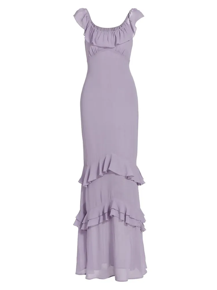 Tripoli Ruffled Maxi Dress