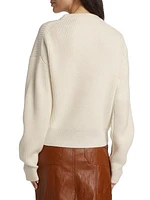 Cornwall Rib-Knit Cashmere Sweater