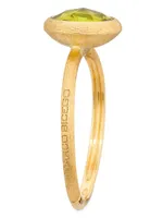 Jaipur Color 18K Yellow Gold & Peridot Ring
