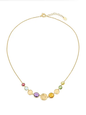 Jaipur Color 18K Yellow Gold & Multi-Gemstone Necklace