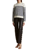 Viola Striped Cashmere Sweater