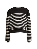 Viola Striped Cashmere Sweater