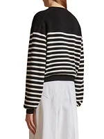 Viola Striped Cashmere Sweater