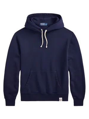 Cotton-Blend Fleece Hoodie