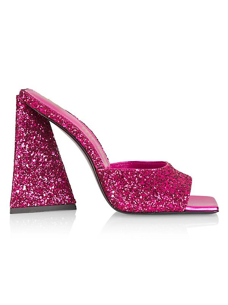 Devon 115MM Glitter Mules