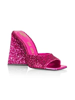 Devon 115MM Glitter Mules