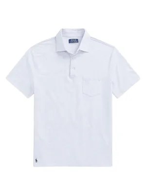 Cotton & Linen Oxford Polo Shirt