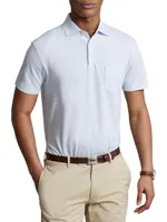 Cotton & Linen Oxford Polo Shirt