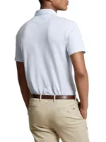 Cotton & Linen Oxford Polo Shirt