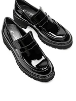 Readmid Leather Platform Loafers