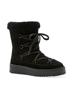 Emery Shearling-Lined Leather Winter Boots